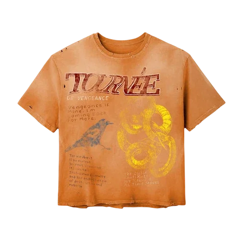 Tournée De Vengeance Orange Tournée tee