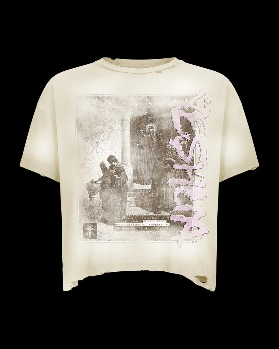 The Widow's Mite Tee, Front