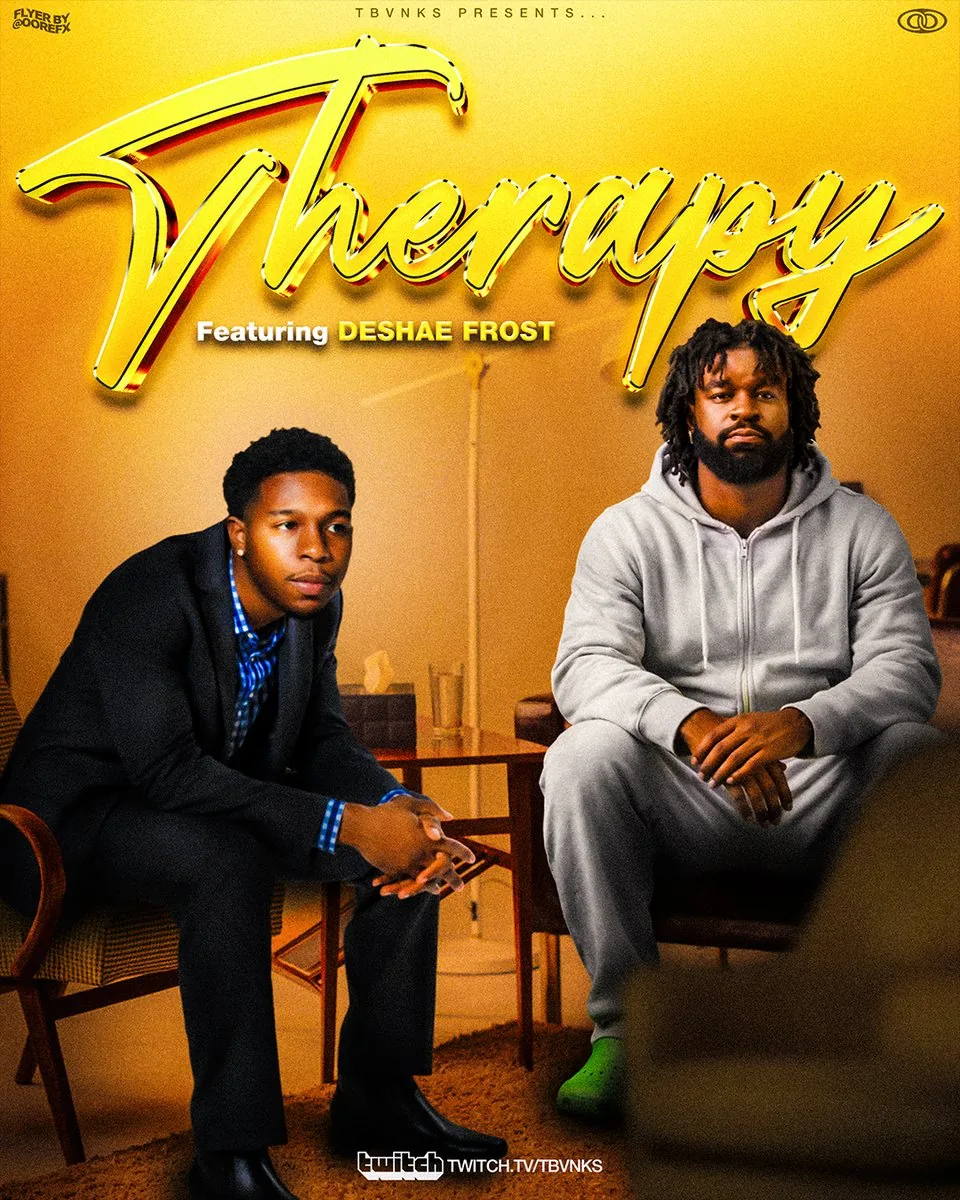 Therapy featuring Deshae Frost flyer by OOREFX