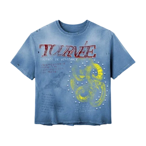 Tournée De Vengeance Blue Tournée tee